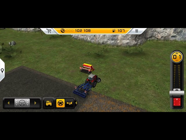 fs 14 farm tracter driving Games Farming Tractor 3D  Android Game play #games #farming #gaming