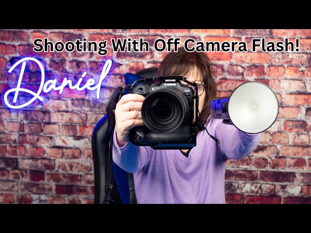 What shooting with off camera looks like!