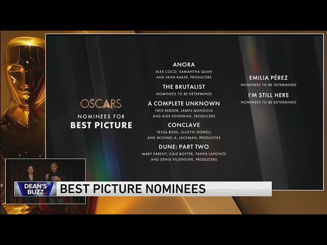 Oscar nominations announced Thursday morning