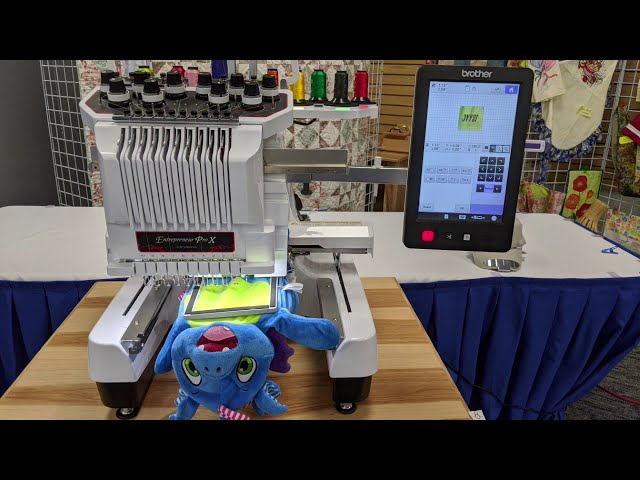 Special features and overview of what you can do with a the Brother PR1050X multi-needle machine.