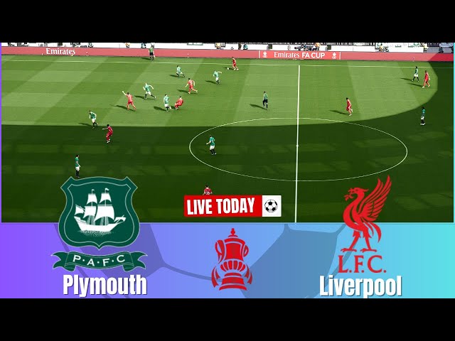 🔴Plymouth Argyle vs Liverpool - FA Cup 2024/2025 - Live Today Match