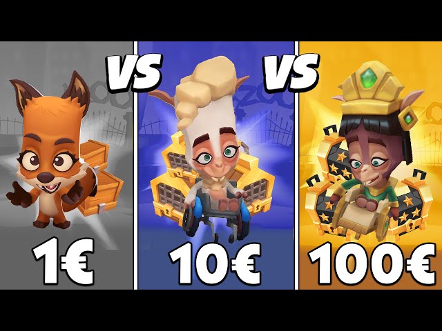 1€ vs 10€ vs 100€ in Zooba! 😍 | Zooba deutsch