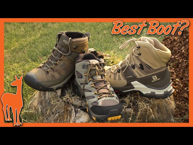 Picking the Best Hiking Boot - 10 Hiking Boots Comparison!