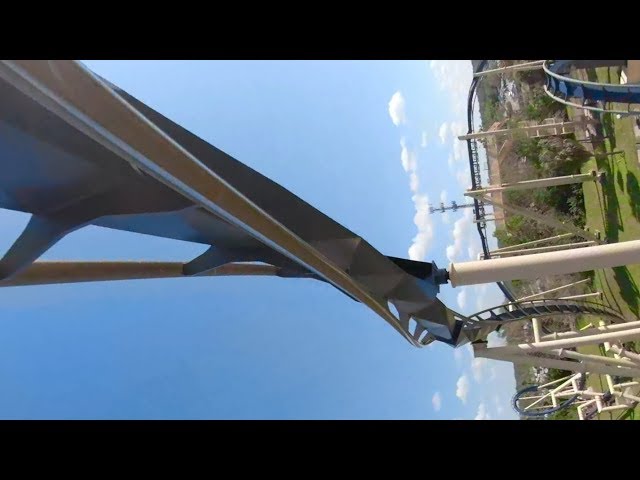 Montu - Bush Gardens Tampa - 4K