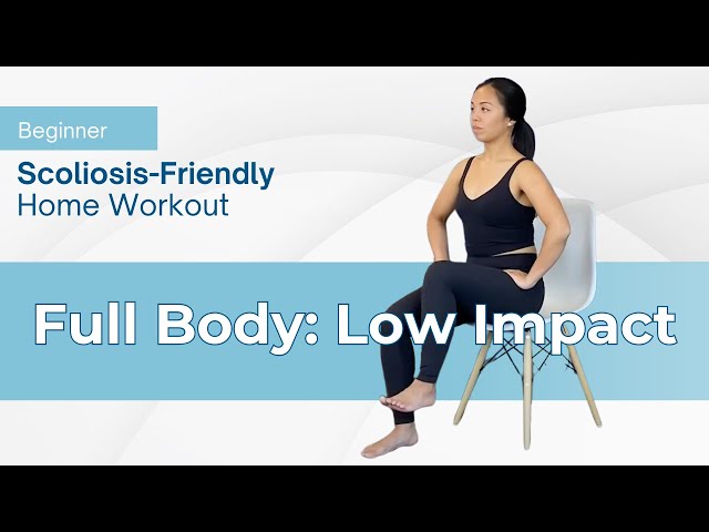 16-Min Scoliosis-Friendly LOW IMPACT Full-Body Workout (BEGINNER)