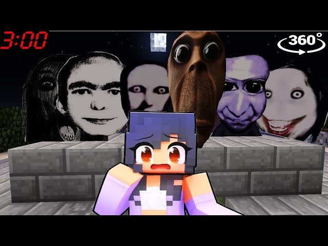 WHO CAN SAVE APHMAU from NEXTBOTS in Minecraft 360°