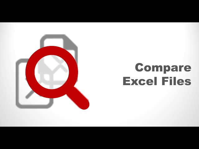 Introduction tutorials compare Excel files | Best Excel Compare Tool