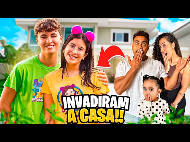 MARIA CLARA E JP INVADIRAM NOSSA CASA *ficamos surpresos ?