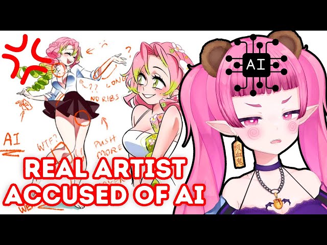 REAL ARTIST ACCUSED OF AI