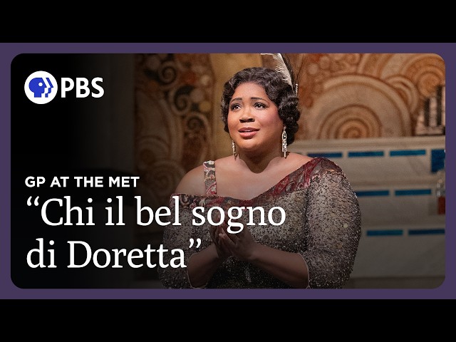 Angel Blue Performs "Chi il bel sogno di Doretta" | La Rondine | Great Performances at the Met