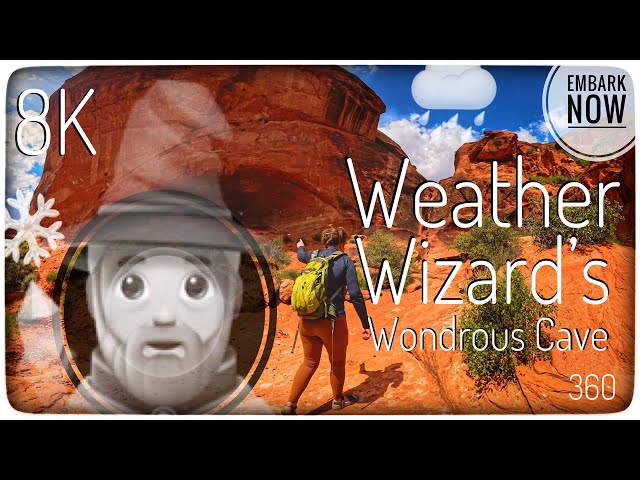 Weather Wizard's Wondrous Cave: 🧙‍♂️🌬️🧙  VR Fairytale Adventure 8K