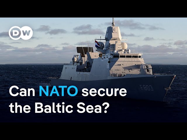 Can a few surveillance ships protect cables and pipelines from sabotage in the Baltic Sea? | DW News