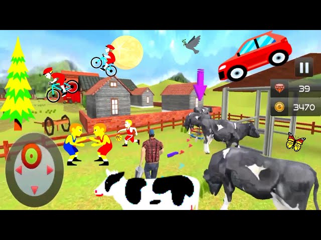 This Is A Video Of The Farming Simulator Game.