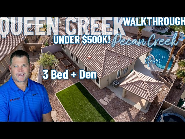 Inside Tour of $475,000 Home in Queen Creek | Pecan Creek