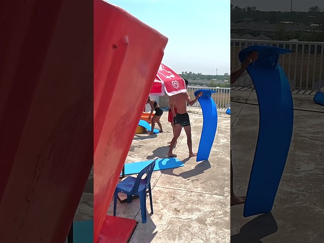 Torpedo Aqualoop Water Slide 💦 at Tube Trek Waterpark 🇹🇭