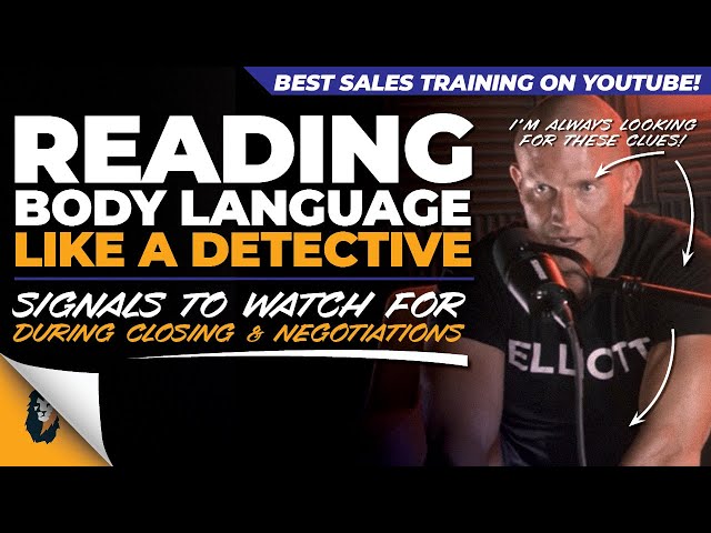 Sales Training // Watch for These Body Language Signals // Andy Elliott