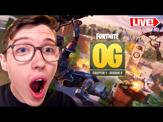 🔴LIVE - FORTNITE OG SEASON 2 RANKED!