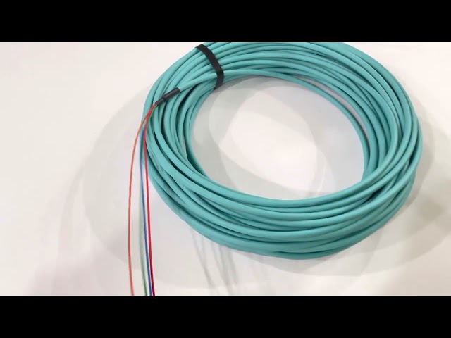 4 core fiber optic patch cable Multifiber patch cord #patchcord #patchcable #fiber #optic