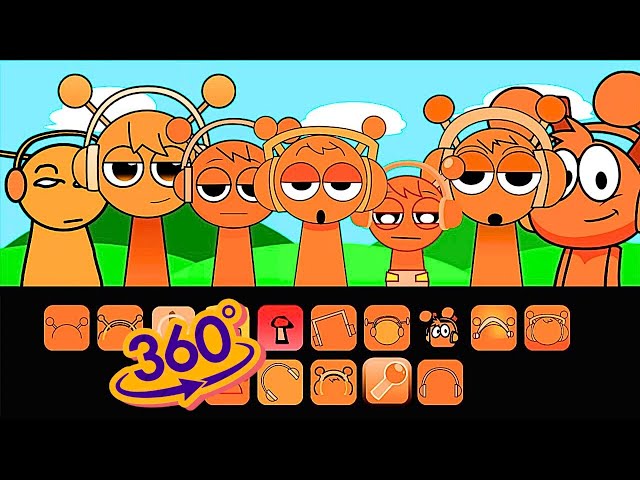 360 VR | Incredibox Sprunki-Every Oren Singing Together (Sprinkle, Sprunkr, Sprunked, SprunkiBabies)