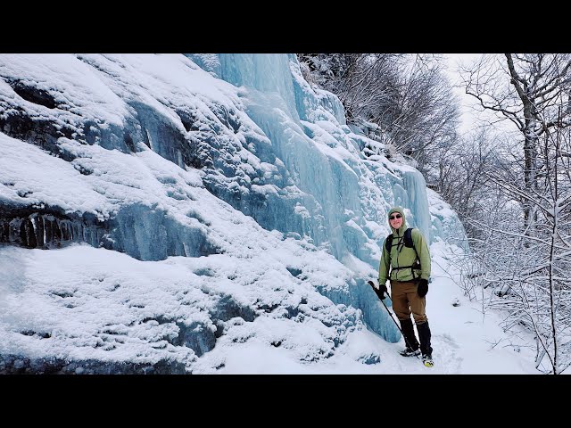 First Winter Hike in the Catskills!