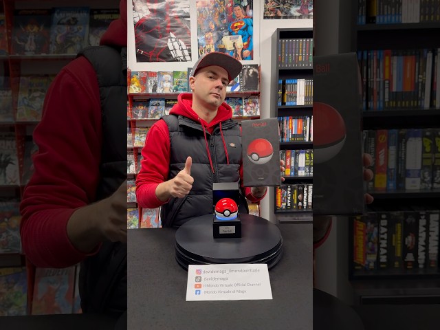 Poké Ball Unboxing The Pokémon Company #iosonounvirtuale #pokemon #pokeball #unboxing #nintendo