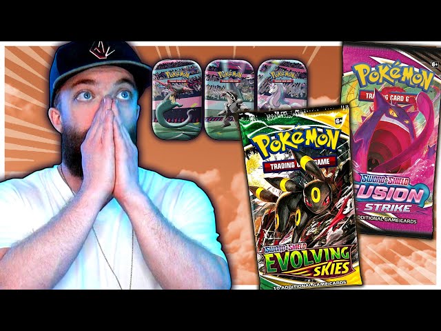 Opening AWESOME Pokemon TCG Mini Tins! (Cheap Evolving Skies!)  #shorts