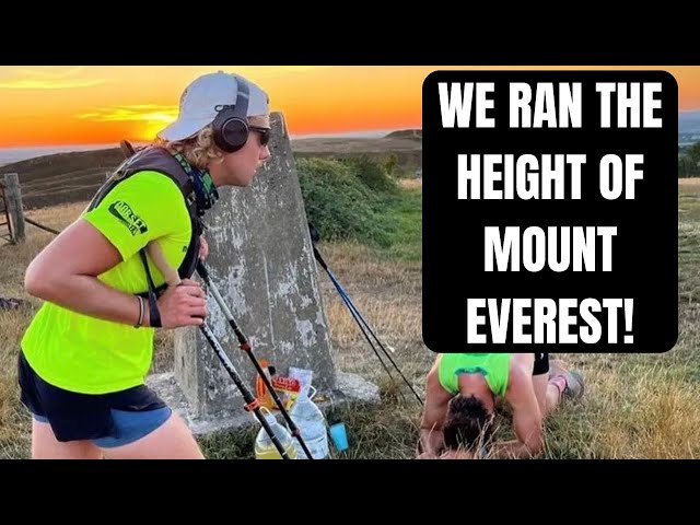 WE RAN UP AND DOWN EVEREST IN DORSET, UK! 176KM!