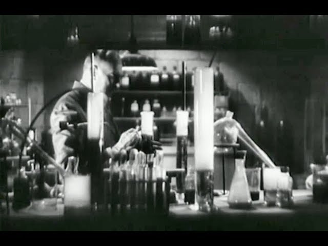 Mad Scientist WereWolf Horror Movie - The Mad Monster (1942)