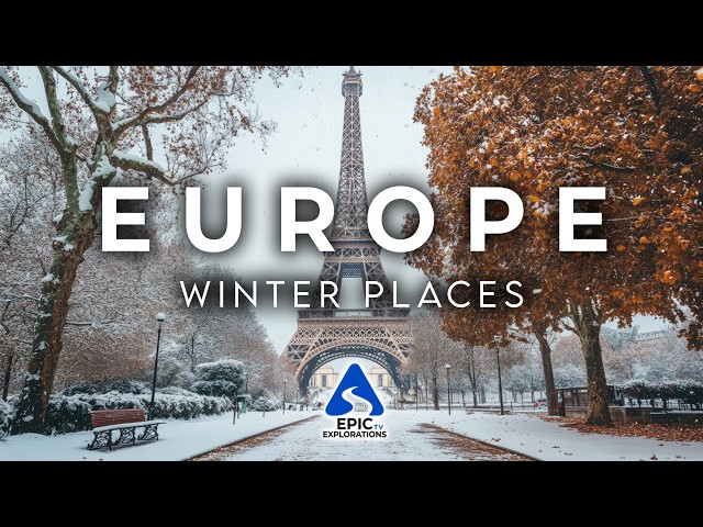 Most Beautiful Winter Places in Europe | 4K Travel Guide