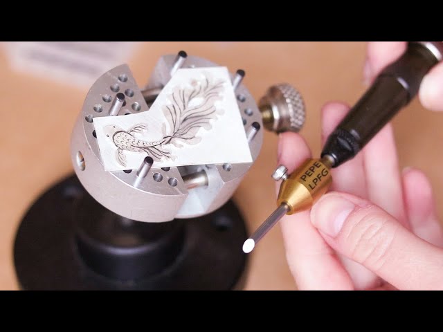 Testing: ENGRAVING ADAPTER by Lion Punch Forge & Pepetools