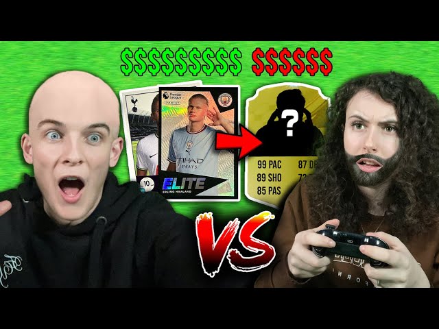 Beards vs NO Beards... with an Expensive Forfeit! Premier League Stickers Pack Battle!