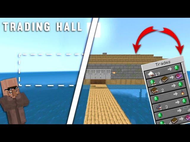 I Build Villager Trading Hall in Maincraft Hardcore 1.19