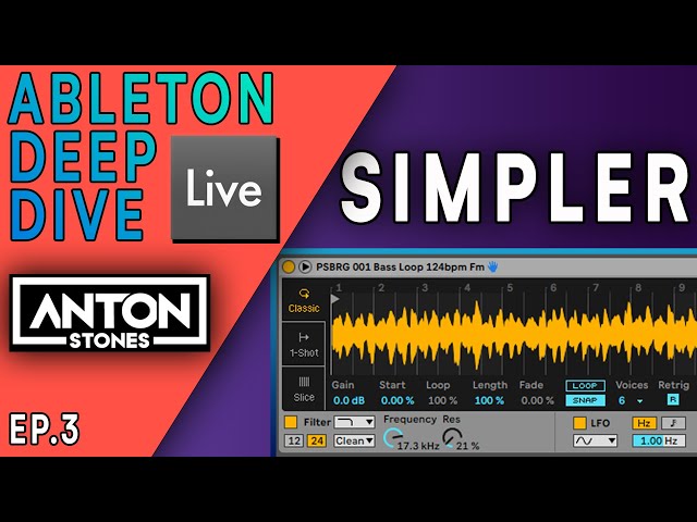 TUDO SOBRE O SIMPLER DO ABLETON LIVE - EP 3