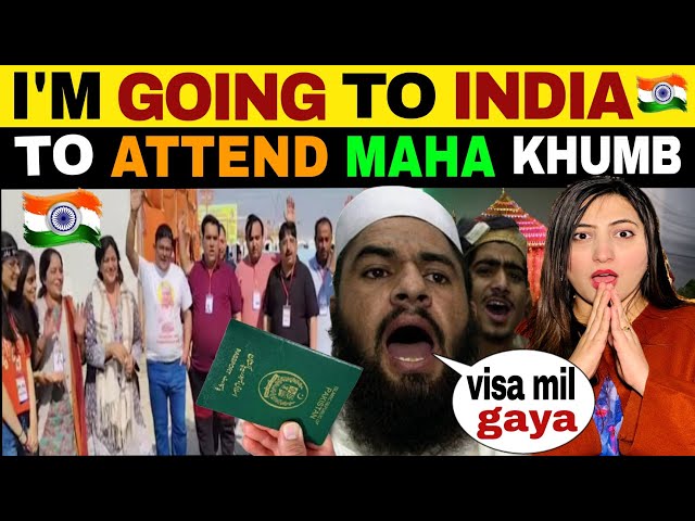 PAKISTANI PRAISING INDIA AT MAHA KHUMB MELA | VISA MIL GAYA