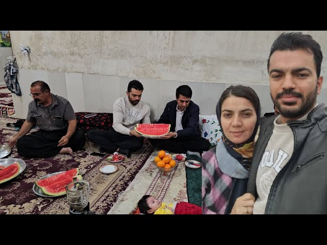 Jamal and Soghra with Hassan and Parisa: A Tale of a Warm Yalda Night!**