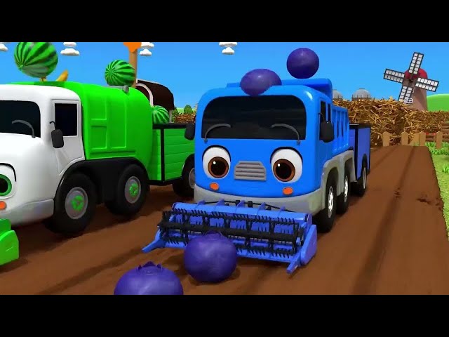 Wheels On The Bus Go To Town | Nursery Rhymes & Kids Songs