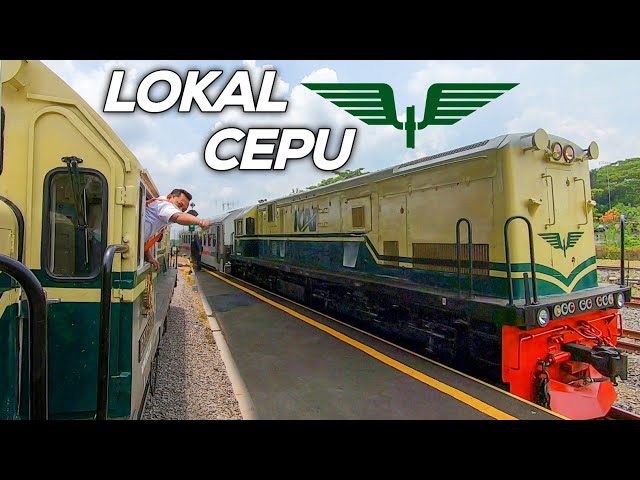 DEMAM VINTAGE!! - LOKOMOTIF LIVERY PJKA ELOK CEPU