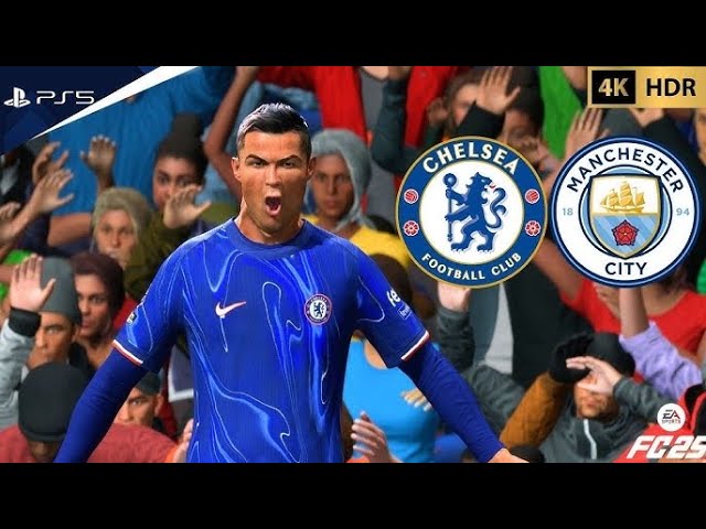 Manchester City VS Chelsea EA Sport FC Gamplay PS5