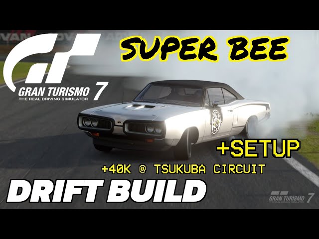 Dodge Super Bee Drift Build Gran Turismo 7 Setup