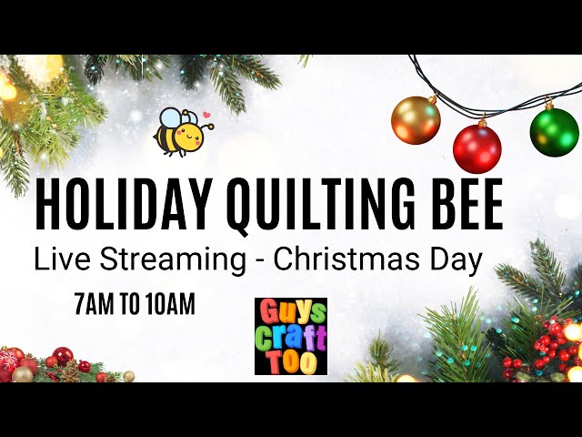 Holiday Quilting Bee - Christmas Day 2024