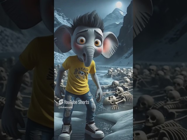 केसे sheru, भुतिया झील मे फस गया! 😱💀~sheru/sheru ki bhutiya kahani/horror story/cartoon/#shorts