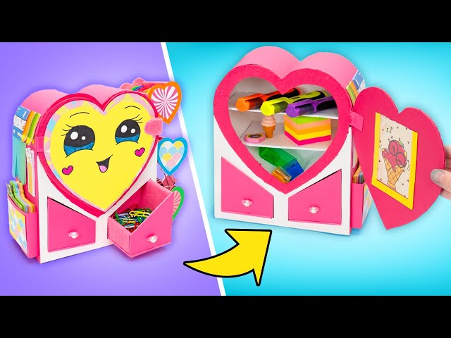 St. Valentine’s Special! 💖Heart-y Organizer for School & Sweets 🍭 by Slick Slime Sam's Maker World