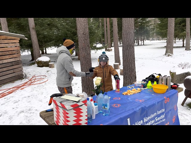 Sünnipäeva krõpsude õhku laskmine