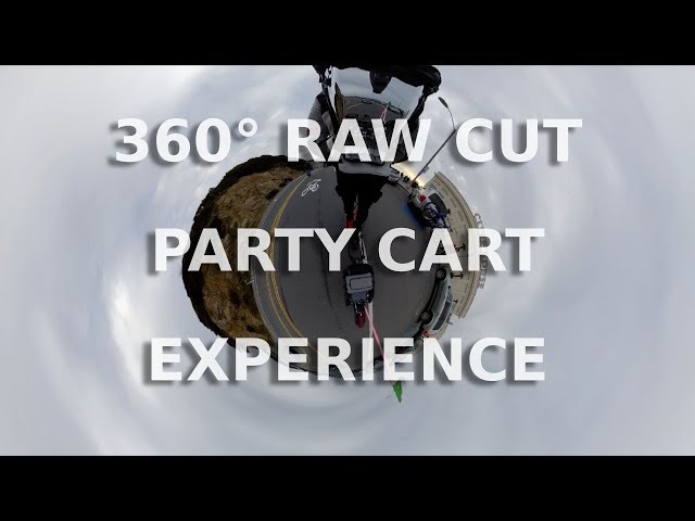 360° Raw Cut, Party Electric Scooter Trailer Esk8 Experience