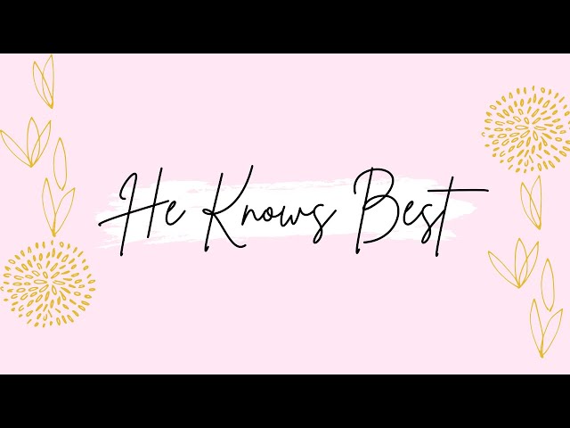 He Knows Best | Madhurasmaranam #10 | My Guru As I See Him | Dr Bhagyaji