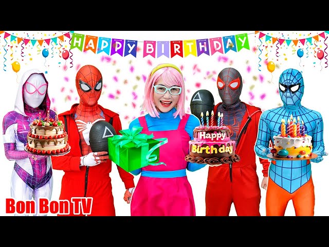 Siêu Nhân Nhện Và Sinh Nhật Bất Ổn Của Tiến Sĩ Linh Dương - Spiderman Đời Thực | Bon Bon TV