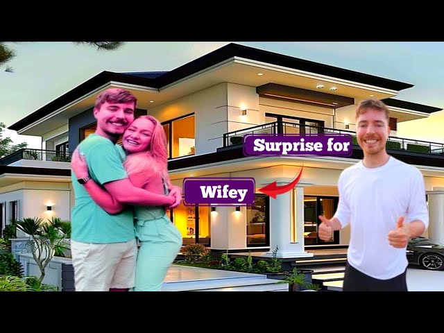 @MrBeast Today I'm visiting my new luxury house | Expense $350,0000 | | off-grid living |