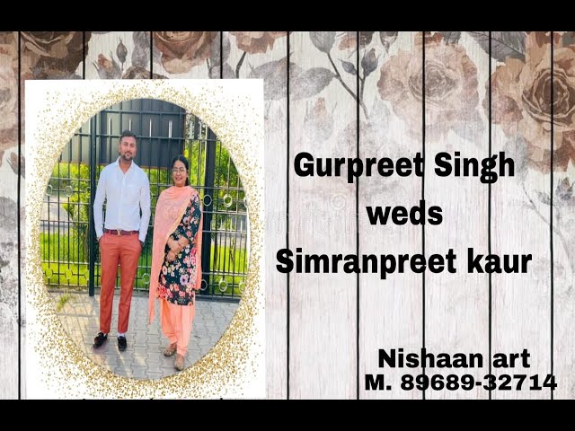 Weddig Ceremony  by Gurpreet Singh weds Simranpreet Kaur..... Date.26-9-2022