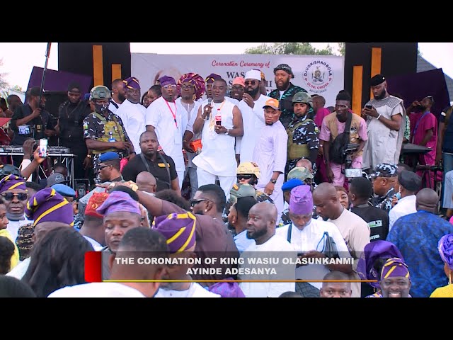 The Coronation of King Wasiu Olasunkanmi Ayinde Adesanya as "THE OLORI  OMO OBA IJEBU"