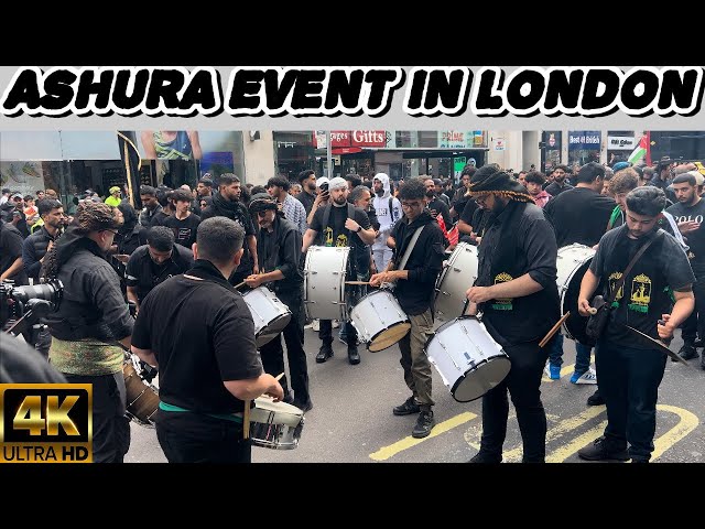 Muslim’s Ashura Event in London City Central[4K]